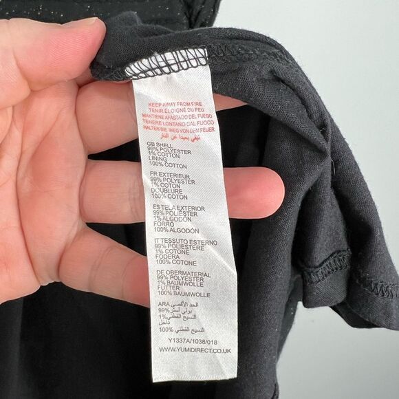 Yumi Kim for Anthropologie Black Pine Street Multicolor Speckled Dress M - Picture 5 of 8